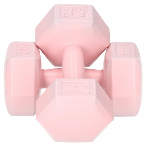 Гантель  Springos Hex 2 x 2 кг FA1063 - фото №2